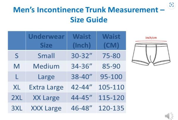 Men Incontinence - Trunk Style - Image 6