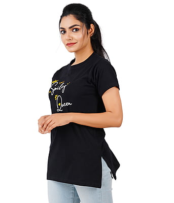 300x300 - 2025-10-23T163647.062 Printed Regular Fit T Shirt -Black - Image 4