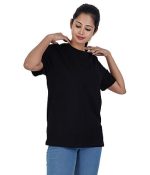 Oversized Fit T Shirt - Black - Image 3