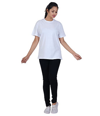 300x300 - 2025-10-23T164208.838 Oversized Fit T Shirt - White - Image 4