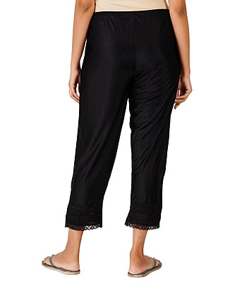 300x300 (31) Wemyc Women's Nylon Ankle Length Pants / Capris / Pant slip - Image 4