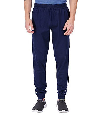 300x300 (32) Wemyc Men's Cotton Solid Rib Track Pant | Expandable Elastic Waist Joggers with 2 Pockets | Stretchable Sports Wear Track Pant for Men - Image 2