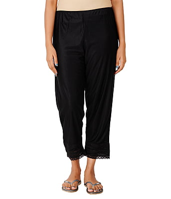 300x300 (34) Wemyc Women's Nylon Ankle Length Pants / Capris / Pant slip - Image 1