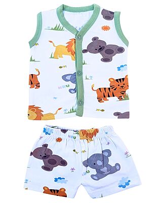 300x300 (86) Newborn Baby Unisex (Boy & Girl) Dress|Jhablas|Vests - Image 4