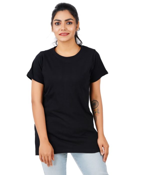 Regular Fit T Shirt -Black - Image 1