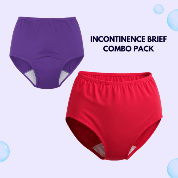 Wemyc Purple Rasberry Incontinence Brief - Image 1