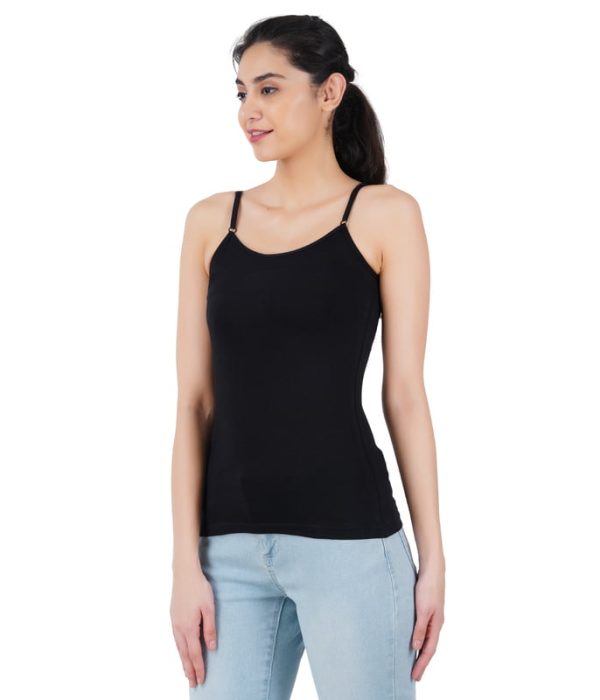 Camisole /Tank Top / Slips - Black - Image 1