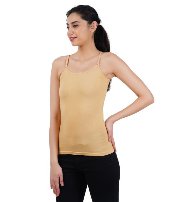 Copy of Camisole /Tank Top / Slips - Beige - Image 2